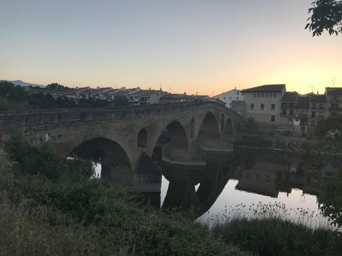 In the groove (Puente la Reina-Estella-Los Arcos)